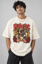 Pug | PUG/DC Oversized T-Shirt - alternate color, lifestyle photo