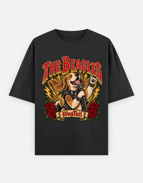 Beagle | The Beagles Oversized T-Shirt - front flat lay