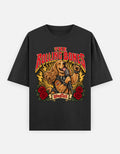 Cocker Spaniel | The Rolling Bones Oversized T-Shirt - front flat lay