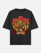 Cocker Spaniel | The Rolling Bones Oversized T-Shirt - front flat lay