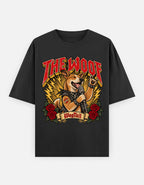 Indie | The Woofs Oversized T-Shirt - front flat lay