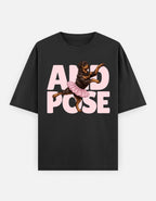 Gentle Giant Society Rottweiler Oversized Tee styled on a model, casual outfit