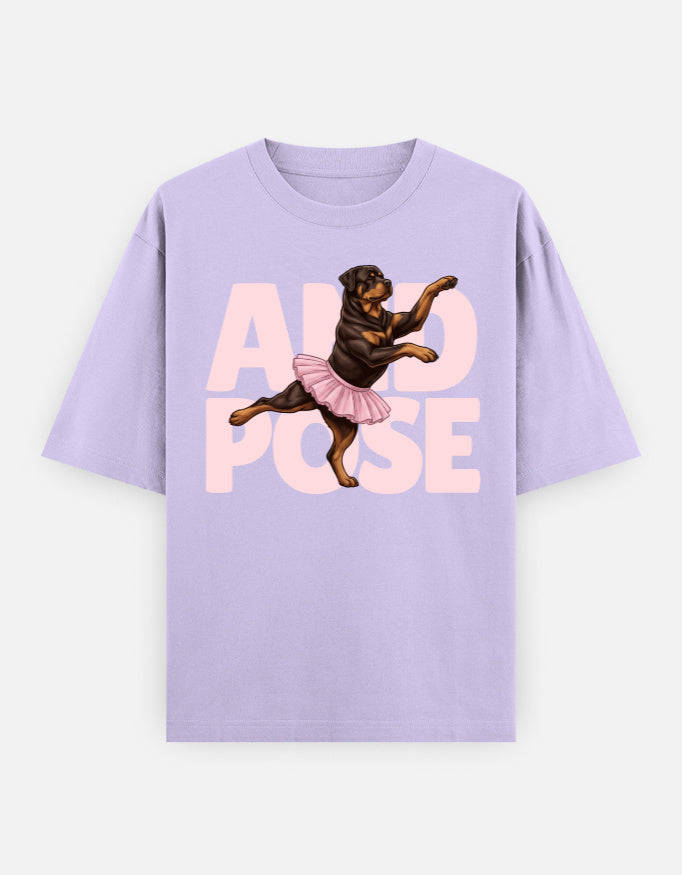 Gentle Giant Society Rottweiler Oversized Tee flat lay product photo