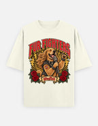 Golden Retriever | Fur Fighters Oversized T-Shirt - alternate color, front flat lay