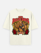 Cocker Spaniel | The Rolling Bones Oversized T-Shirt - alternate color, front flat lay