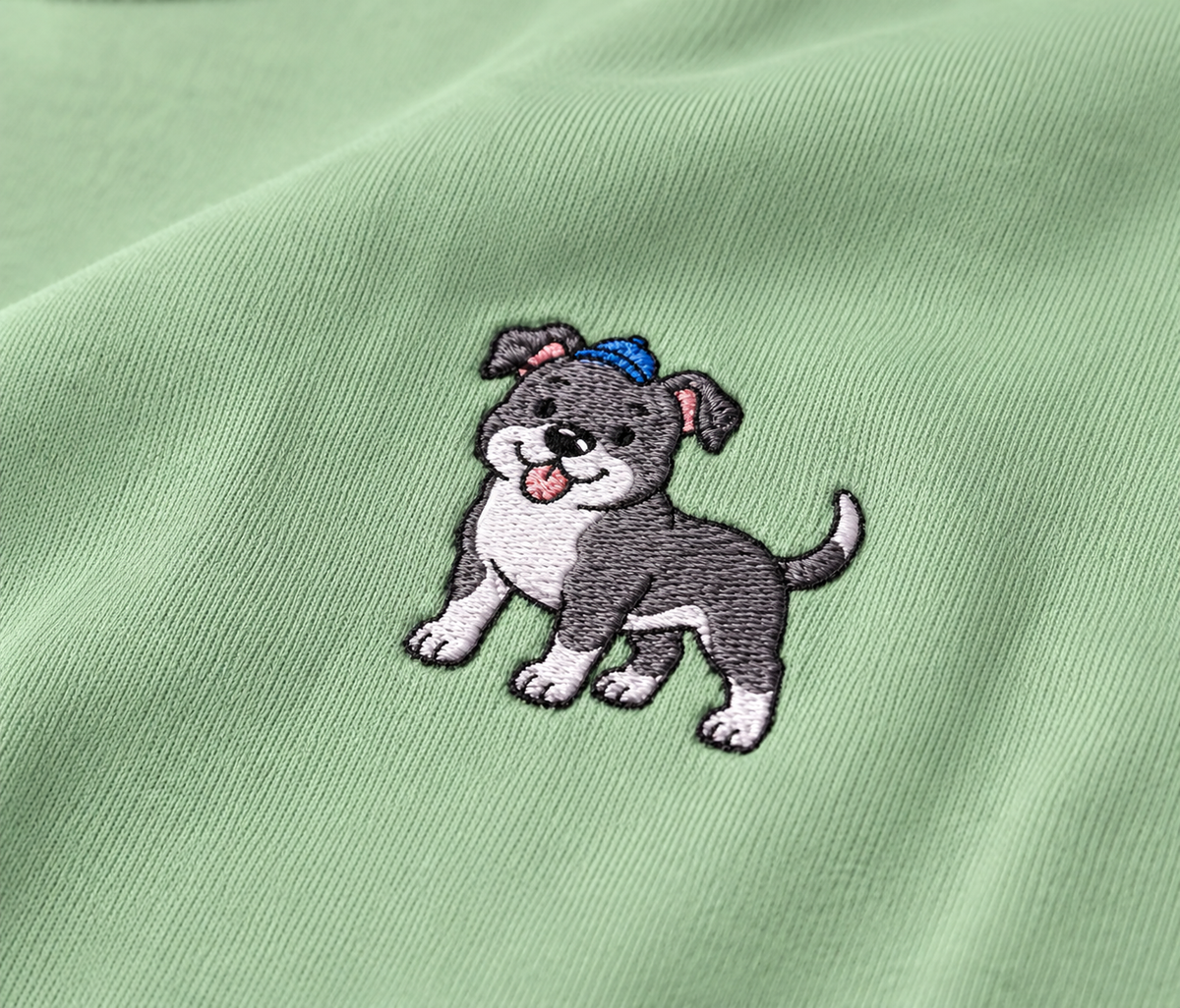 Pit Bull Embroidered Tee