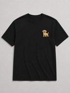Labrador Embroidered Tee shown from the back