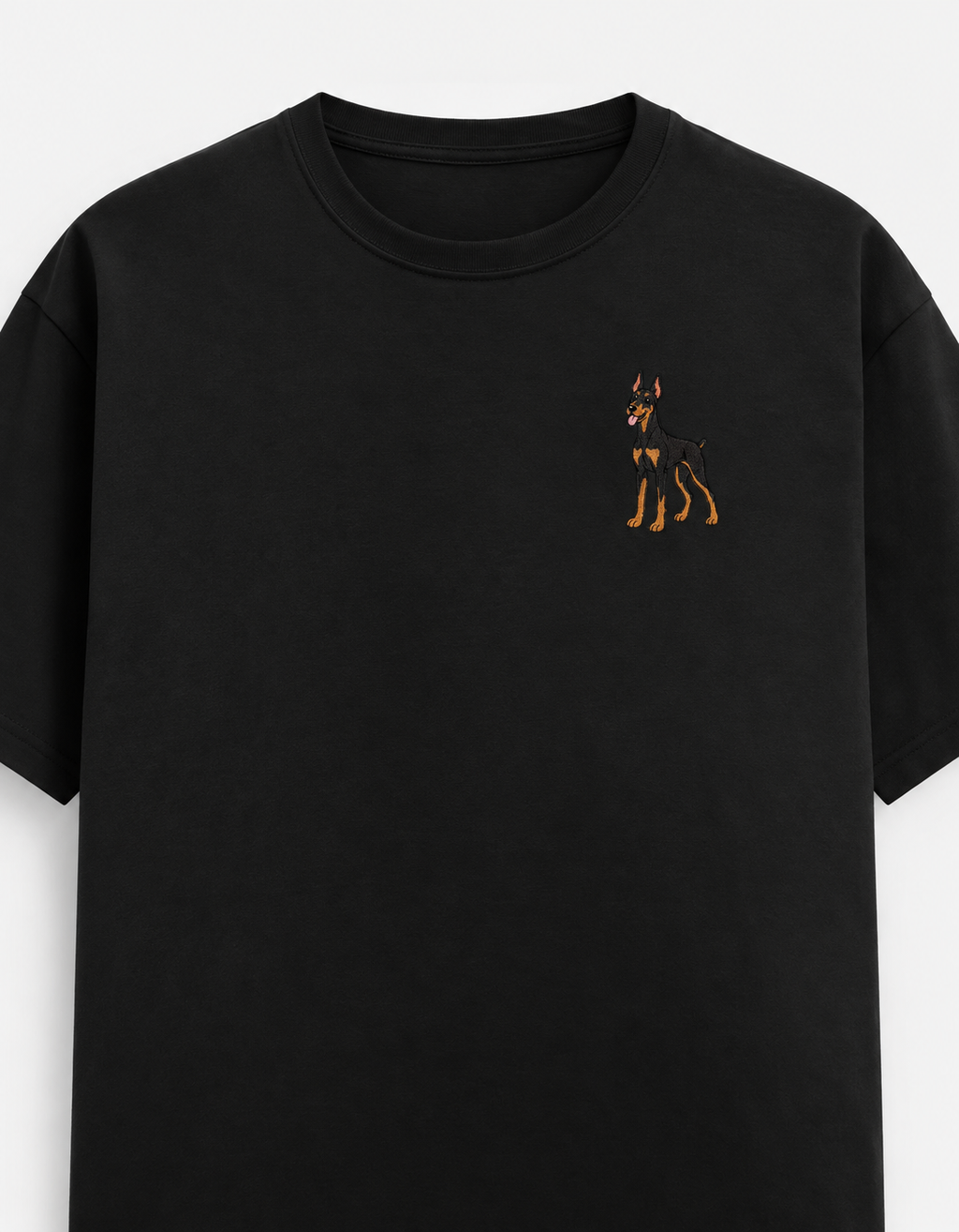 Doberman Embroidered Tee