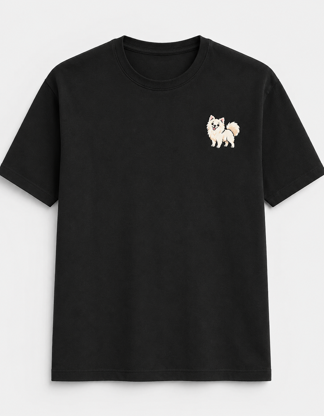 Pomeranian Embroidered Tee