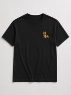 German Shepherd Embroidered Tee flat lay product photo