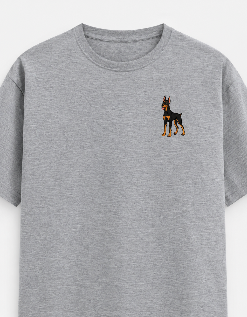 Doberman Embroidered Tee