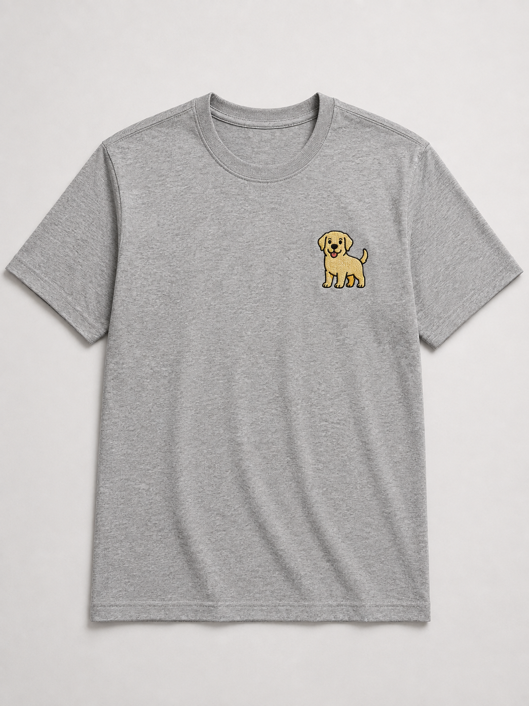 Labrador Embroidered Tee styled look, full outfit