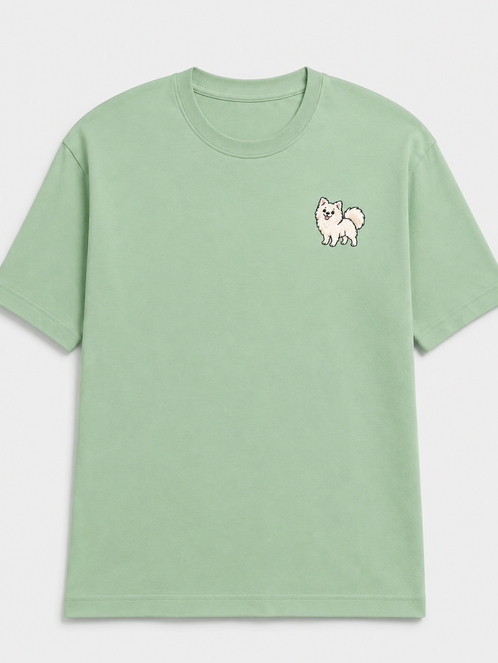 Pomeranian Embroidered Tee