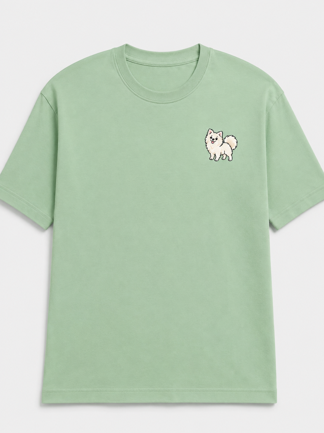 Pomeranian Embroidered Tee
