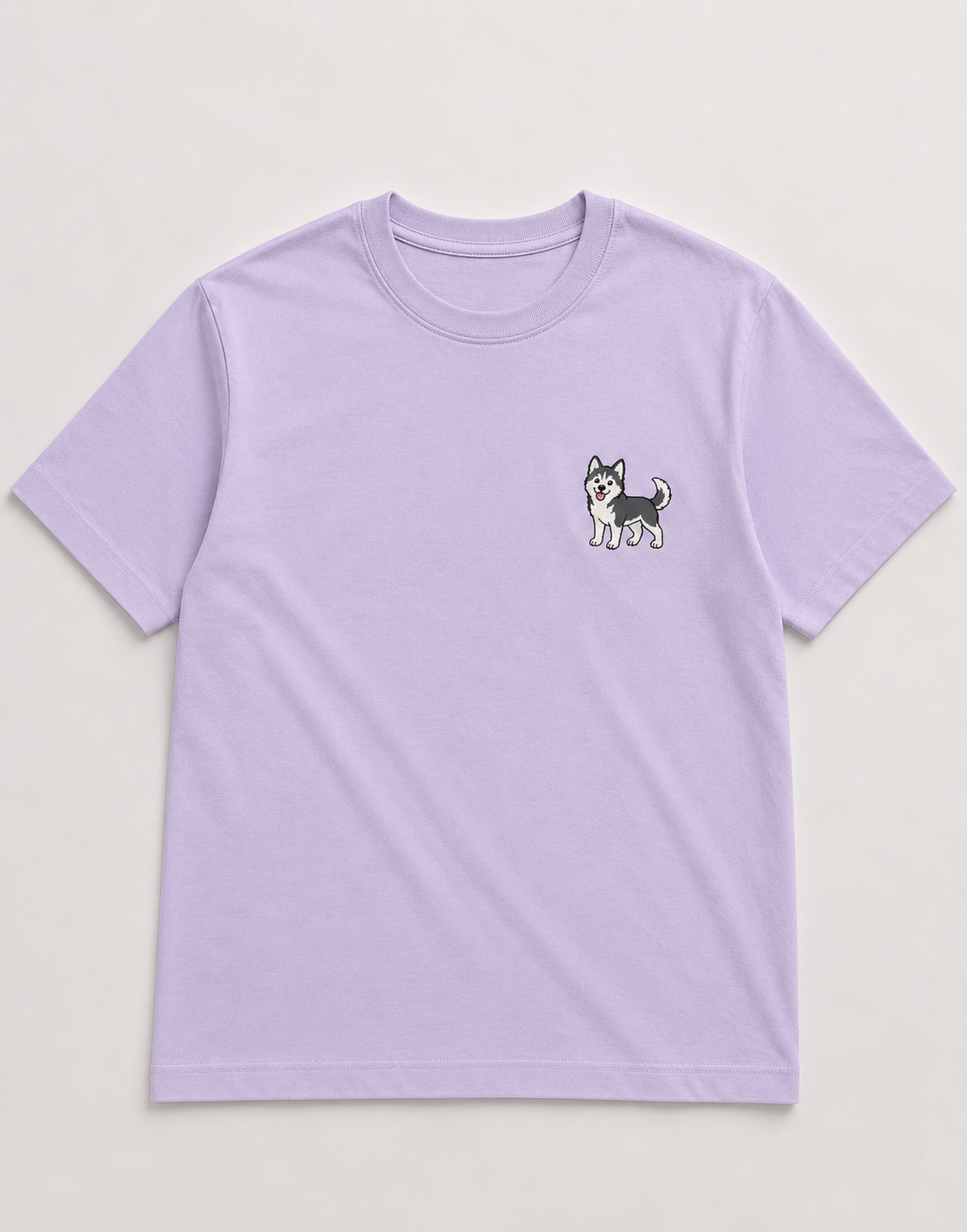 Husky Embroidered Tee