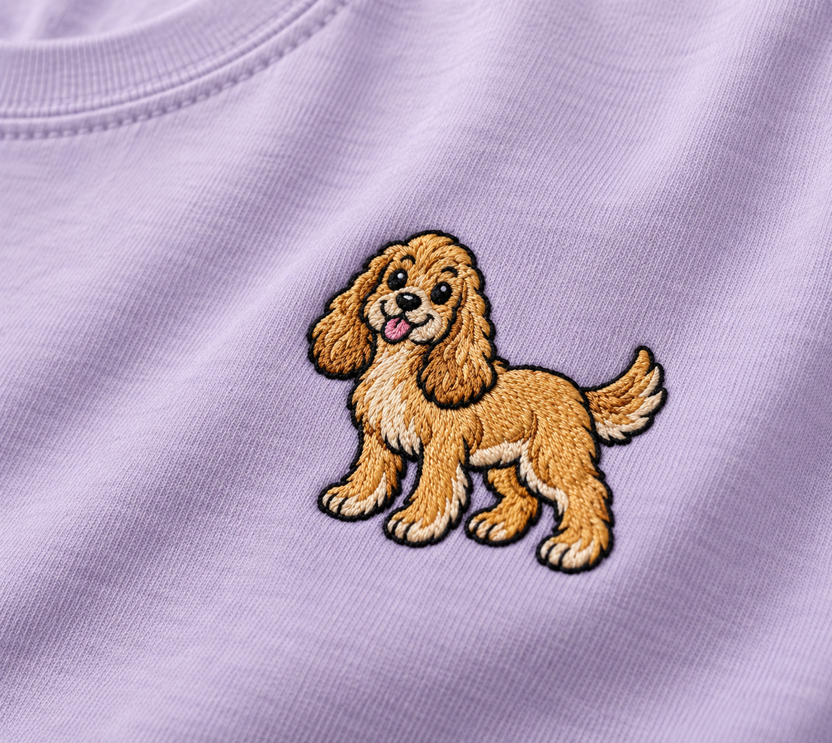 Cocker Spaniel Embroidered Tee