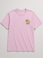 Labrador Embroidered Tee styled on a model, casual outfit