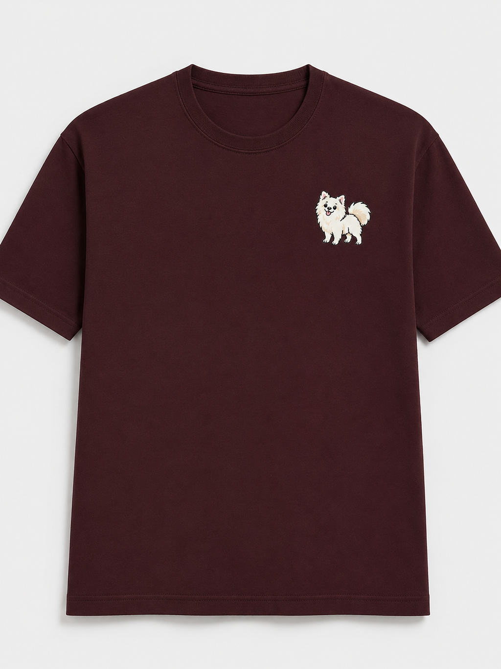 Pomeranian Embroidered Tee