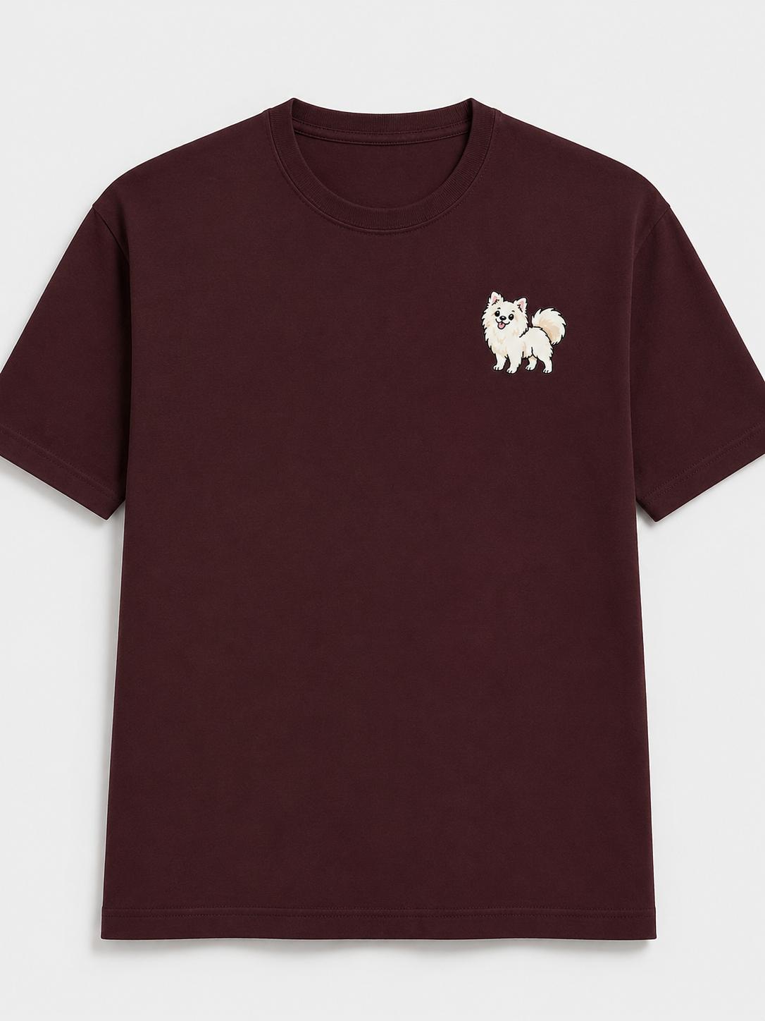 Pomeranian Embroidered Tee