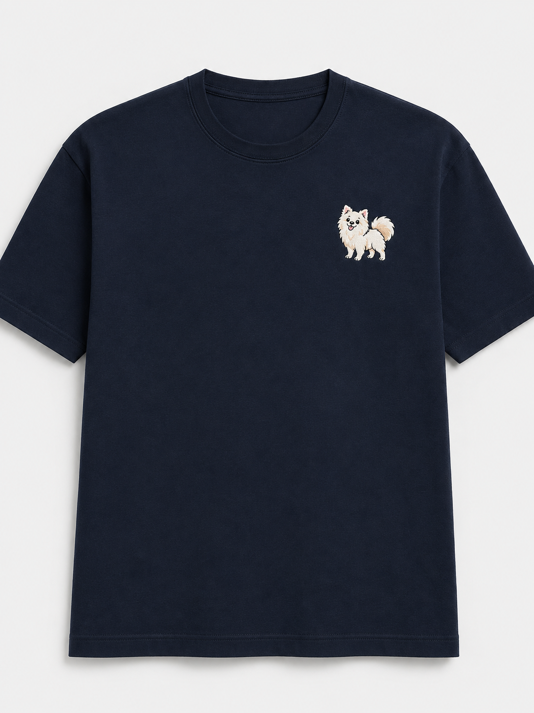 Pomeranian Embroidered Tee