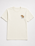 Beagle Embroidered Tee worn by a model outdoors