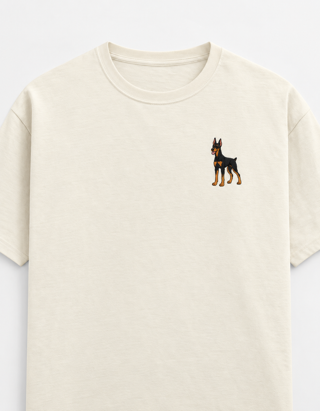 Doberman Embroidered Tee