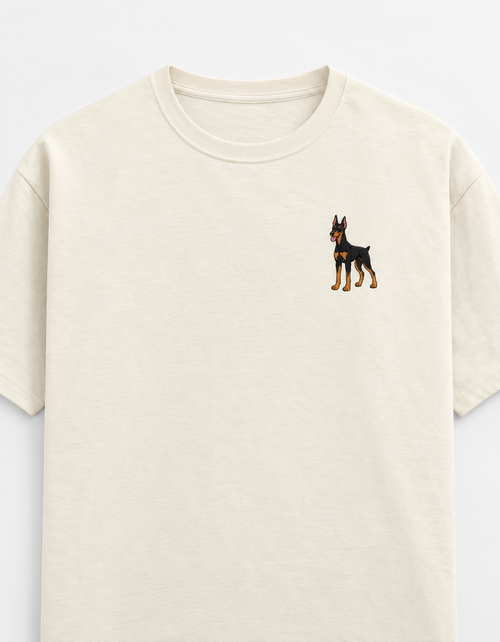 Doberman Embroidered Tee