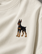 Doberman Embroidered Tee