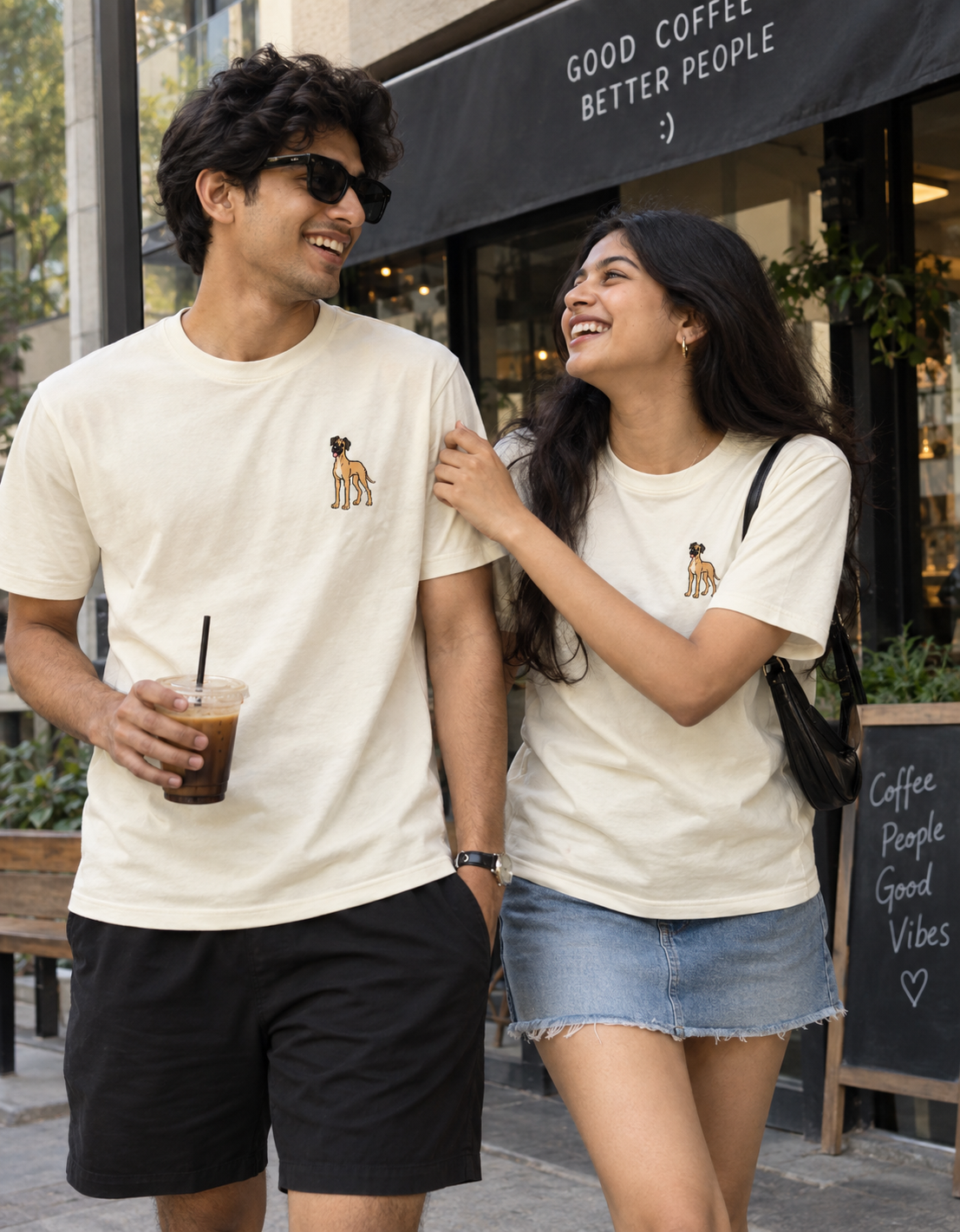Great Dane Embroidered Tee