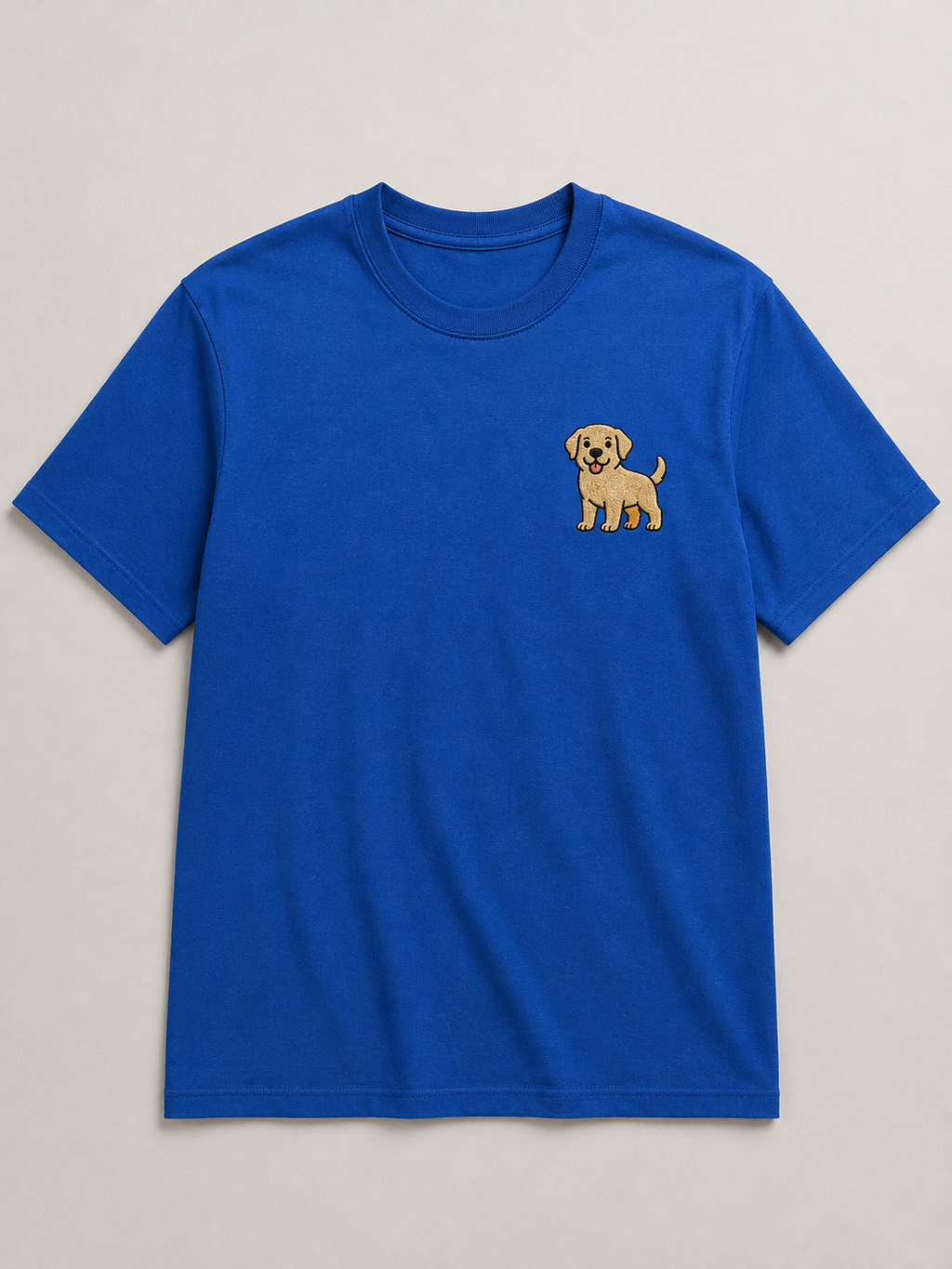 Labrador Embroidered Tee flat lay product photo