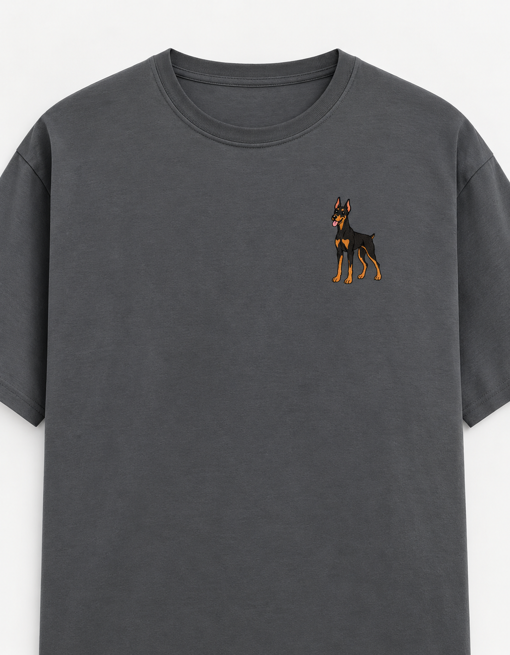 Doberman Embroidered Tee