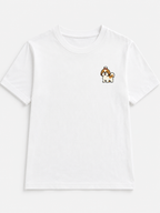 Shih Tzu Embroidered Tee styled look, full outfit